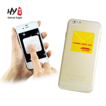 Cleaning mobile phone screen sticky microfiber wipe cleaners